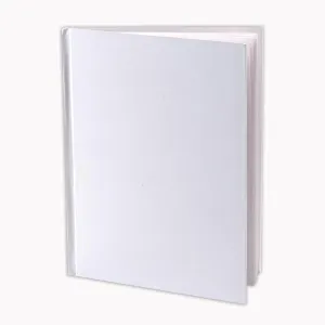 (10 Ea) White Hardcover Blank Book