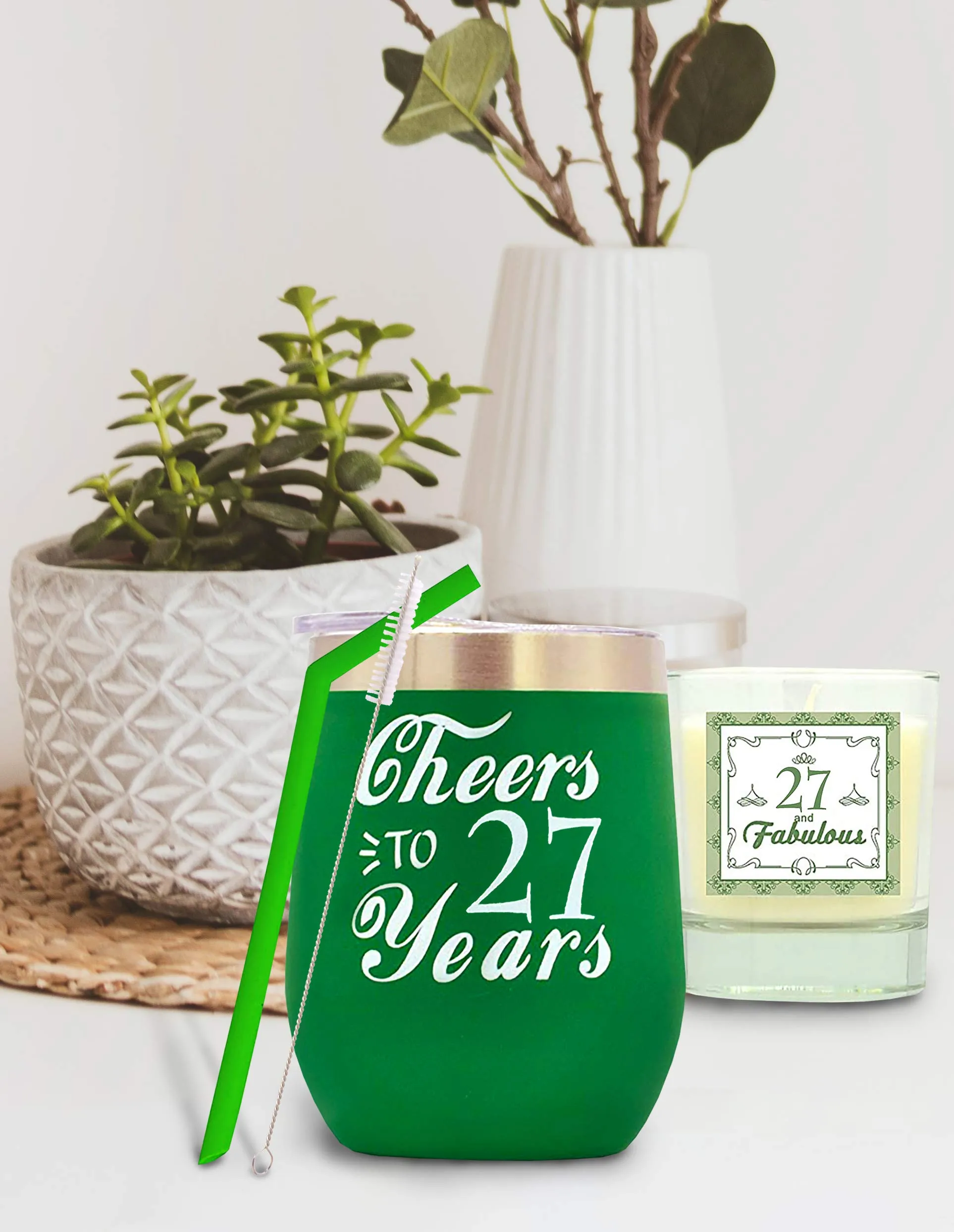 27th Birthday Gifts for Women, 27th Birthday, 27th Birthday Tumbler, Happy 27th Birthday