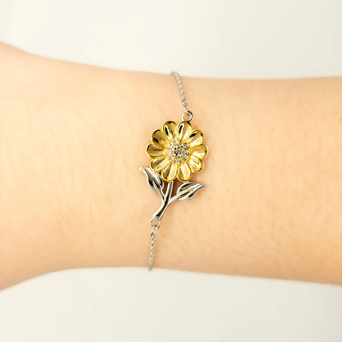 Actuary Dad Gifts, The best kind of DAD, Father's Day Appreciation Birthday Sunflower Bracelet for Actuary, Dad, Father from Son Daughter