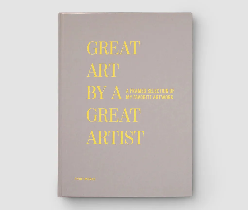 Beige Great Art Frame Book