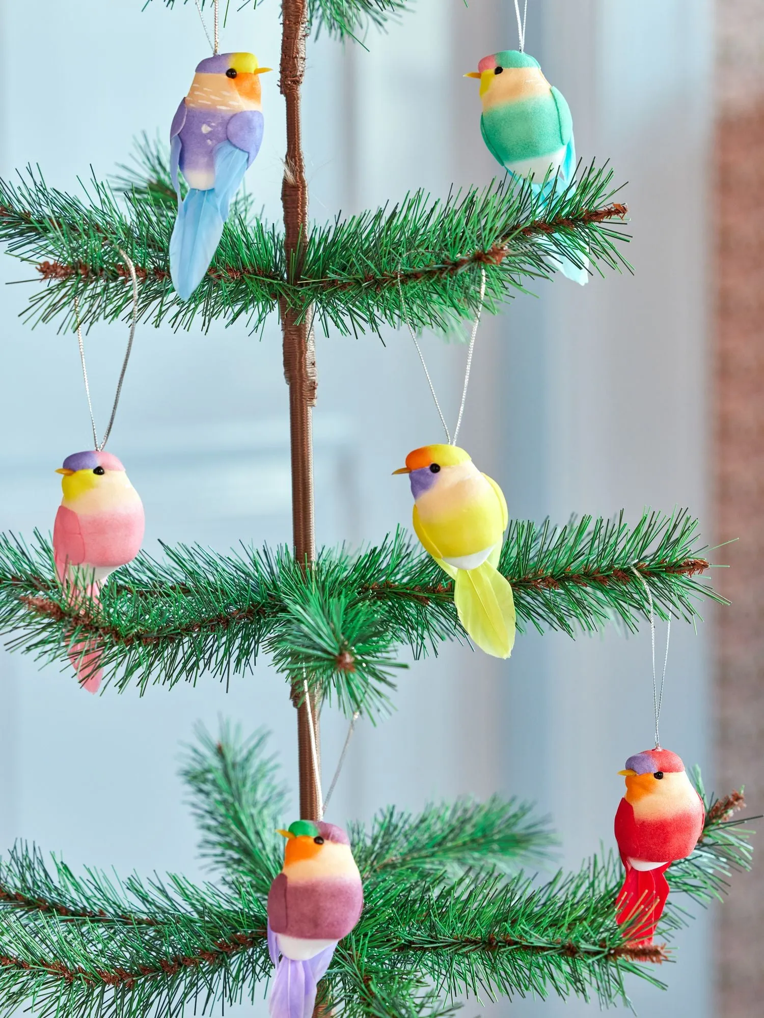 Bird Christmas Ornament - Aqua