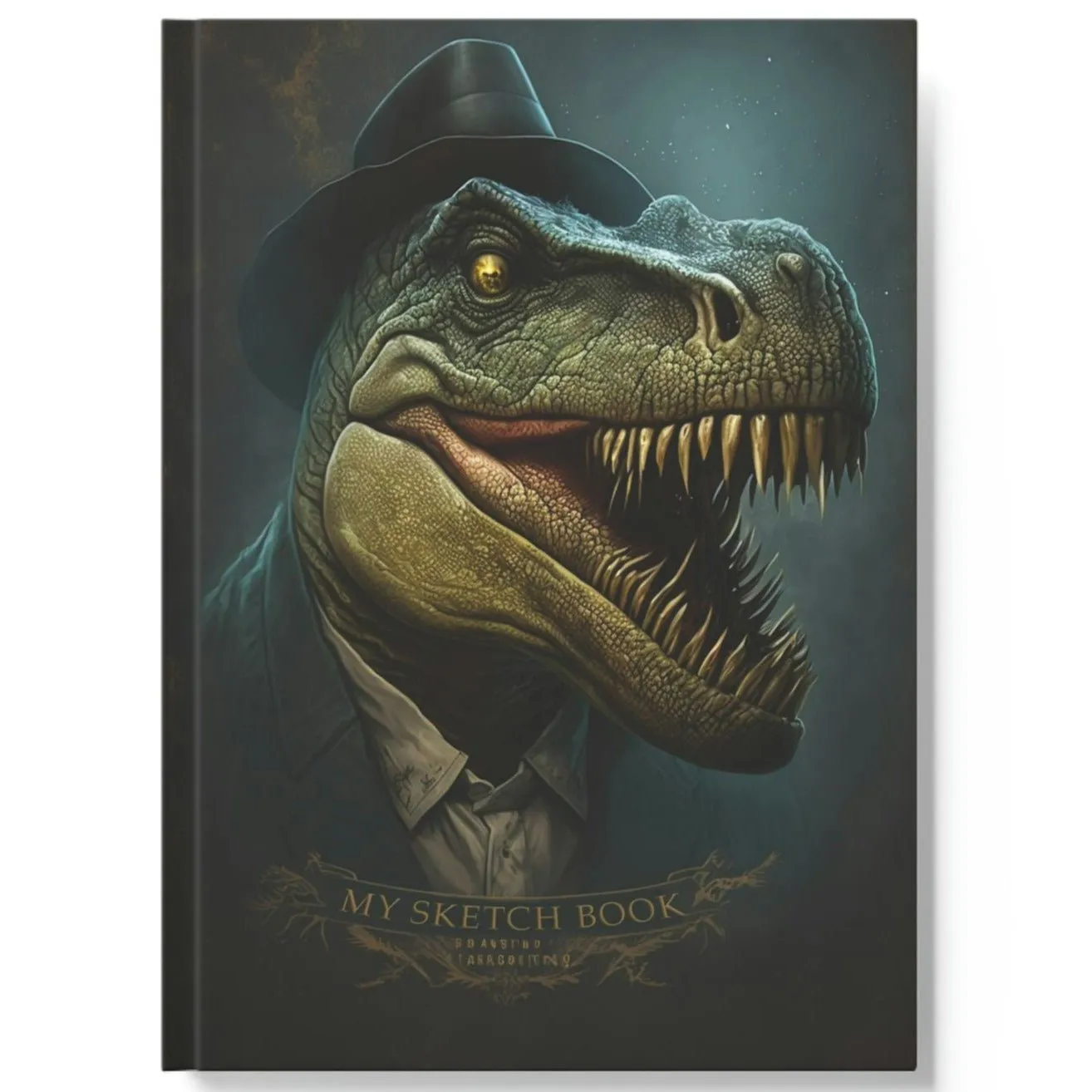 Boy's Sketchbook - Dinosaur - Hard Backed Journal