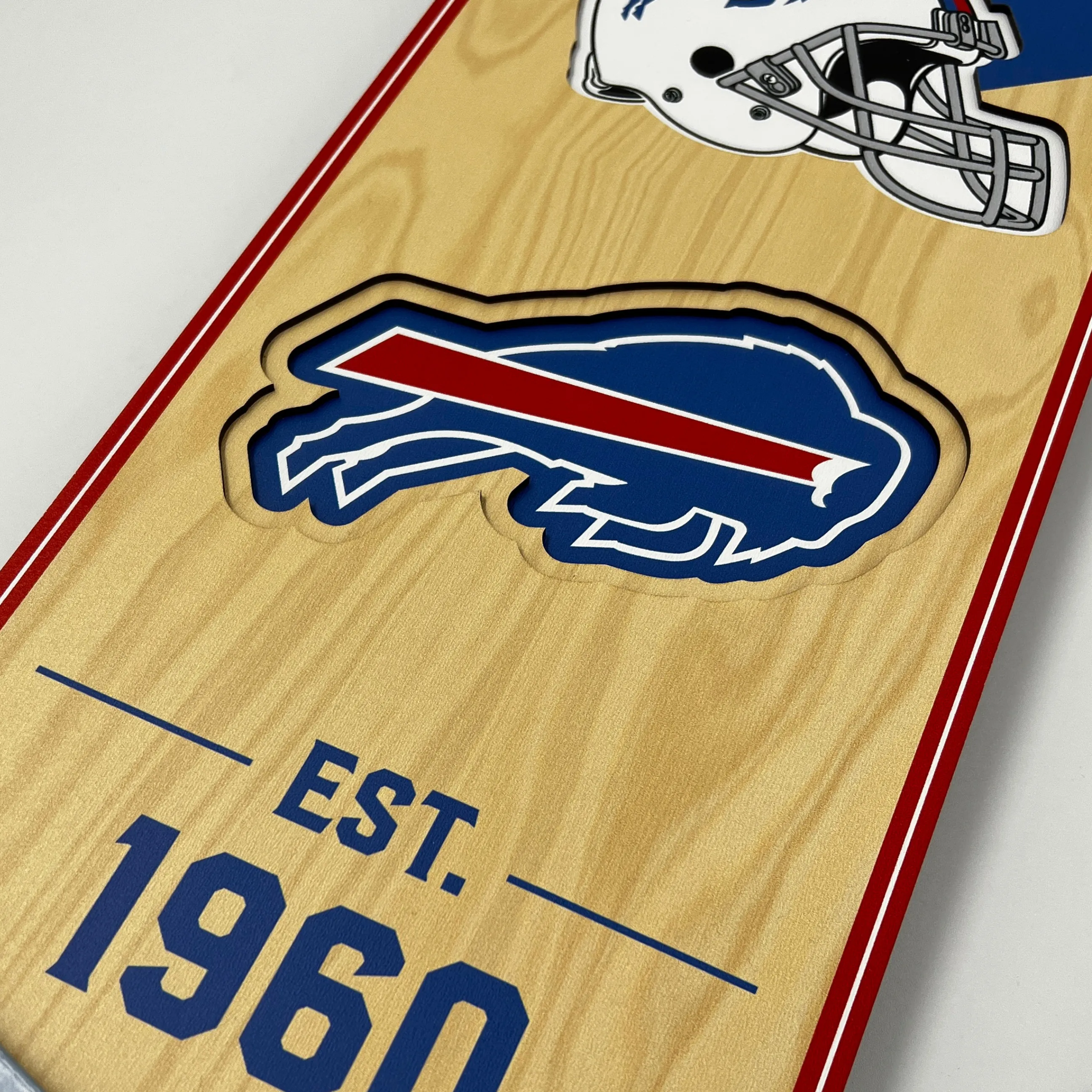 Buffalo Bills Premium Stadium Banner 3D Wooden Wall Art