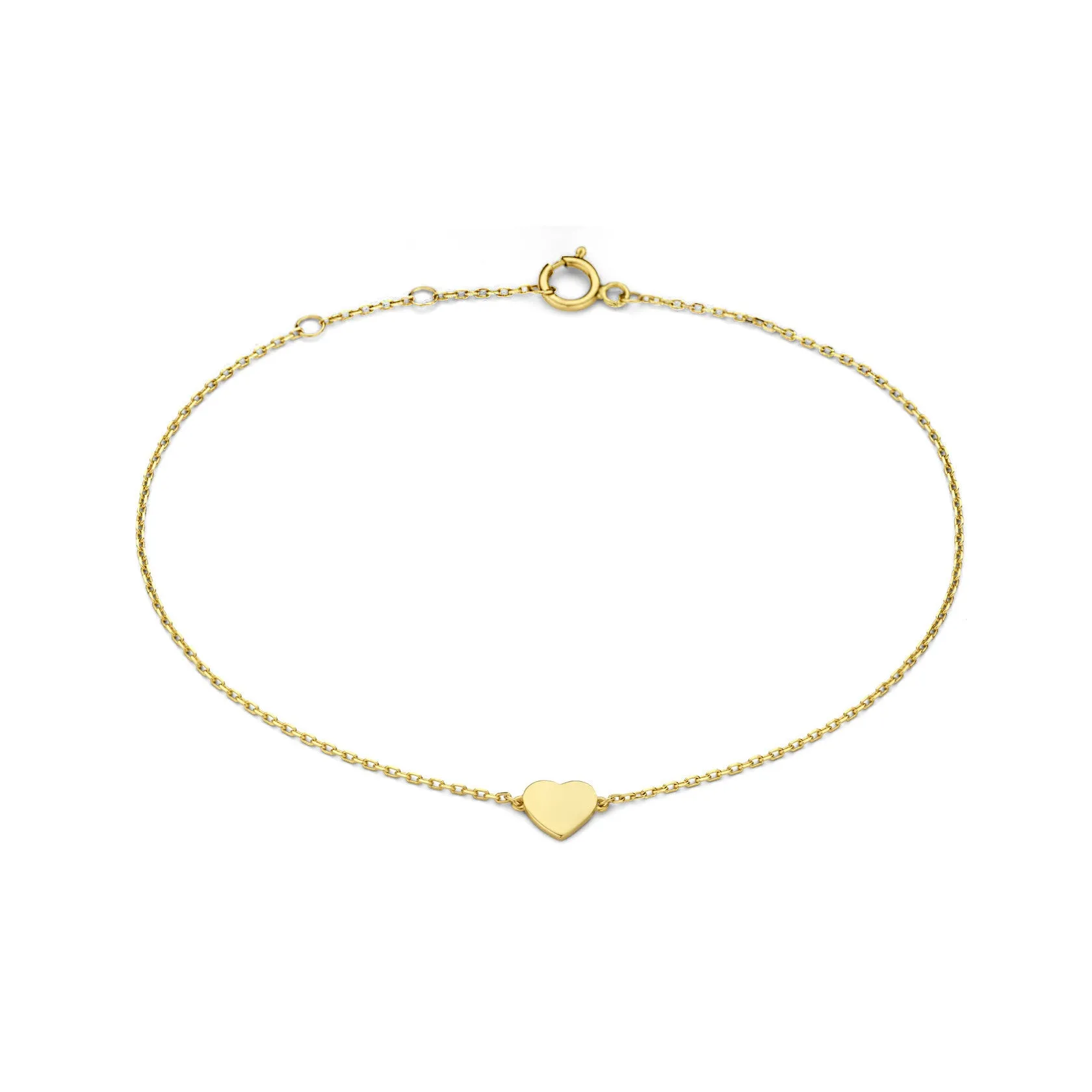 Cadeau d'Isabel 14 karat gold necklace and bracelet gift set