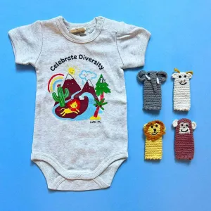 Celebrate Diversity Organic Baby Gift Set