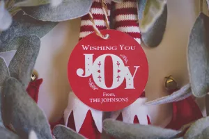 Christmas JOY Gift Tags or Stickers