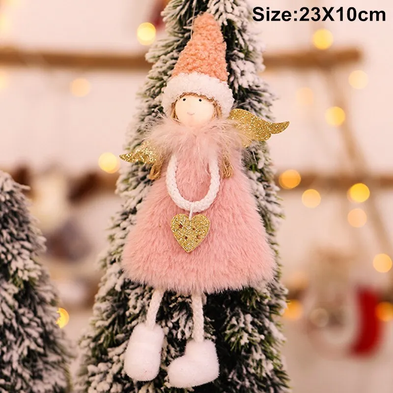 Decoration  Christmas Angel Pendants Christmas Tree Decorations New Year Xmas Gifts  Christmas Ornaments