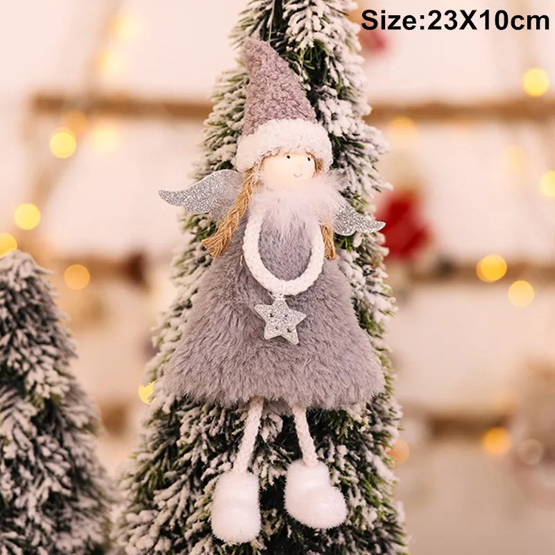 Decoration  Christmas Angel Pendants Christmas Tree Decorations New Year Xmas Gifts  Christmas Ornaments