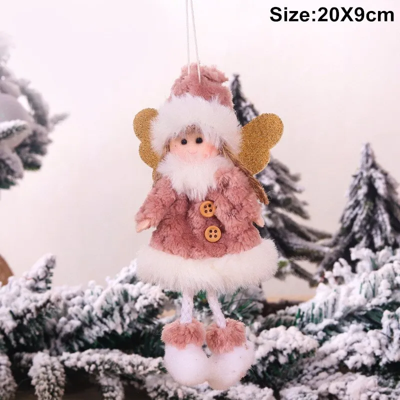 Decoration  Christmas Angel Pendants Christmas Tree Decorations New Year Xmas Gifts  Christmas Ornaments