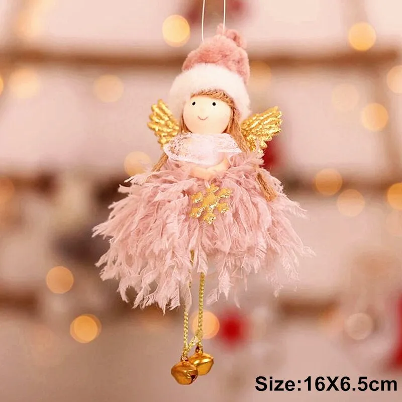 Decoration  Christmas Angel Pendants Christmas Tree Decorations New Year Xmas Gifts  Christmas Ornaments