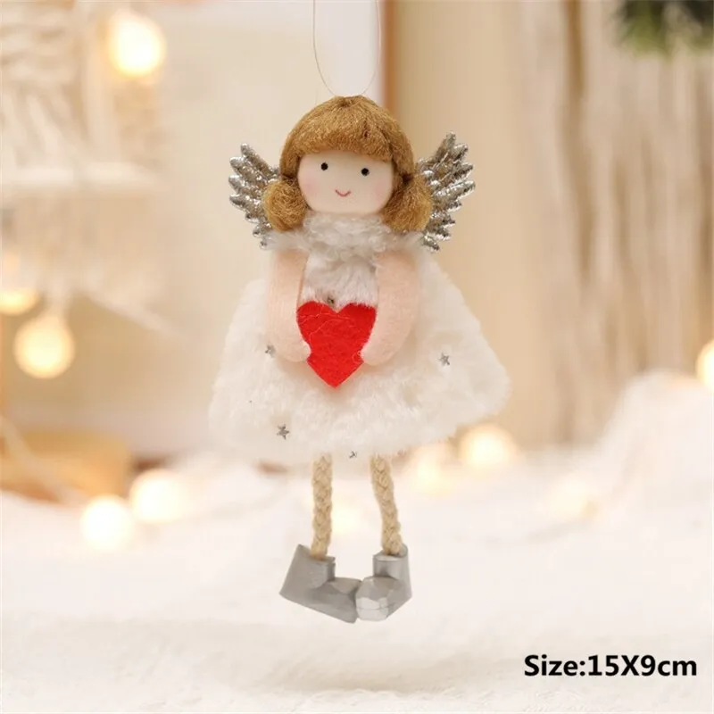 Decoration  Christmas Angel Pendants Christmas Tree Decorations New Year Xmas Gifts  Christmas Ornaments