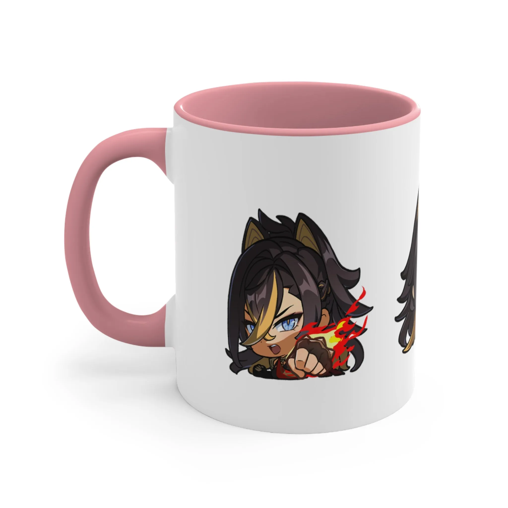 Dehya Genshin Impact Accent Coffee Mug, 11oz Cups Mugs Cup Gift For Gamer Gifts Game Anime Fanart Fan Birthday Valentine's Christmas