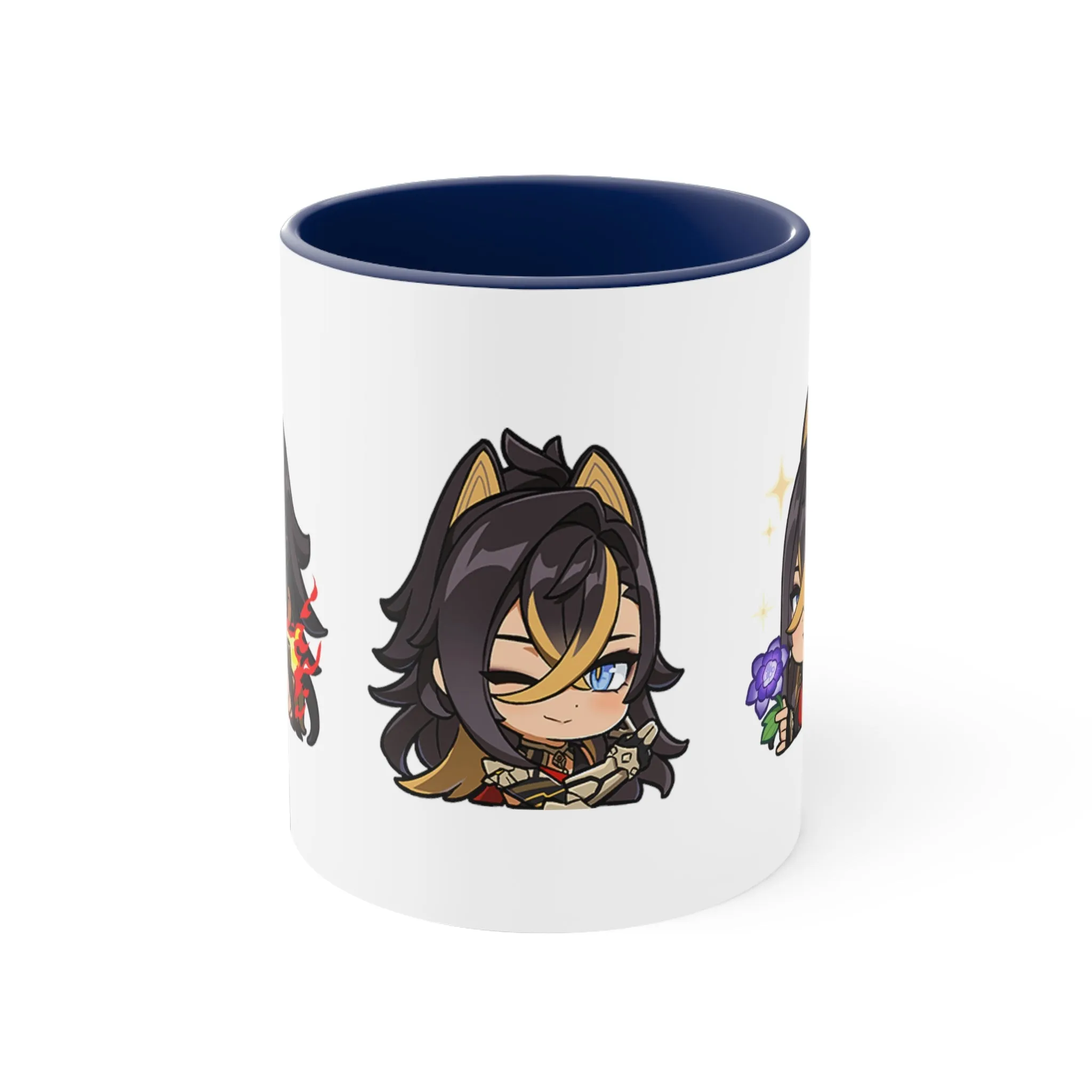 Dehya Genshin Impact Accent Coffee Mug, 11oz Cups Mugs Cup Gift For Gamer Gifts Game Anime Fanart Fan Birthday Valentine's Christmas