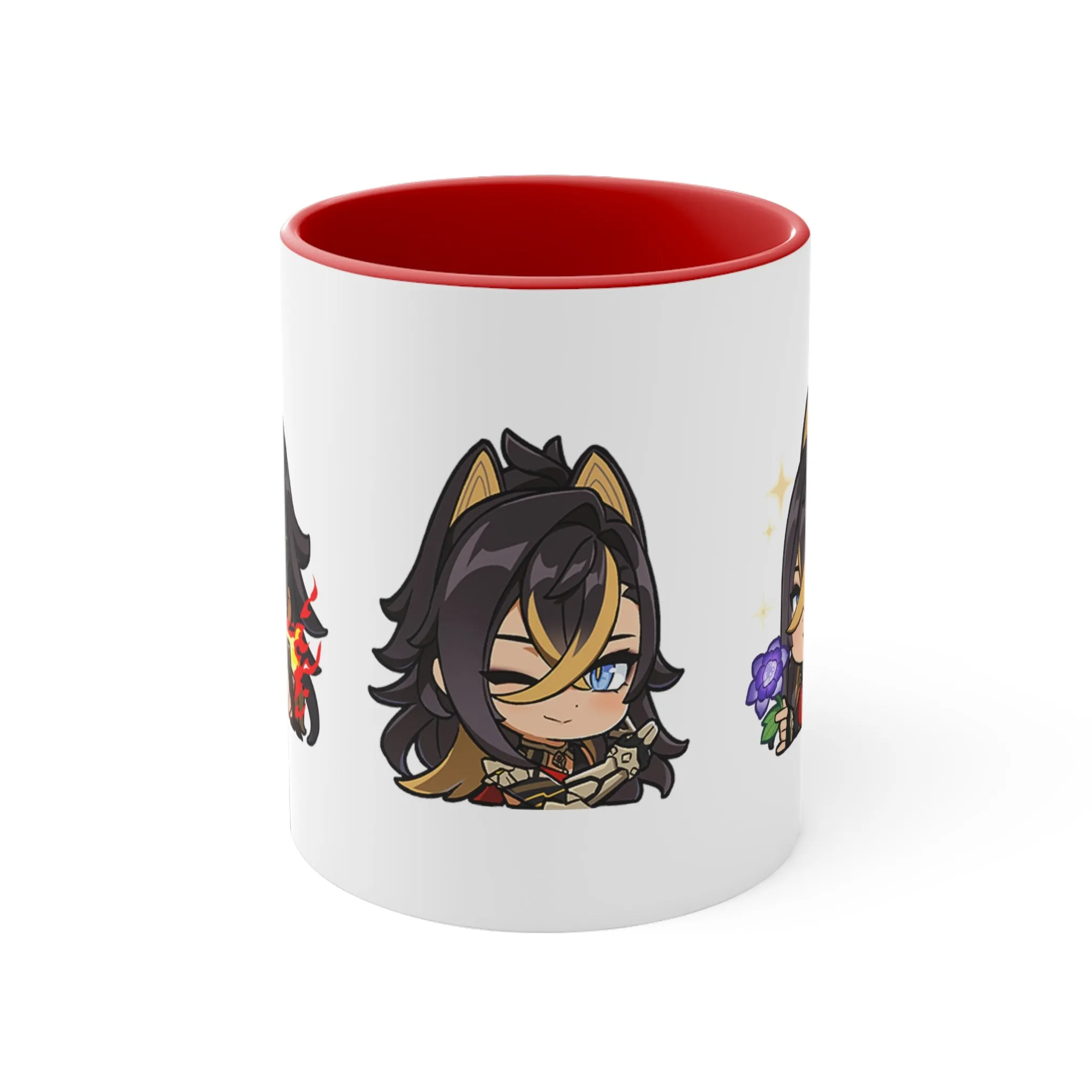 Dehya Genshin Impact Accent Coffee Mug, 11oz Cups Mugs Cup Gift For Gamer Gifts Game Anime Fanart Fan Birthday Valentine's Christmas