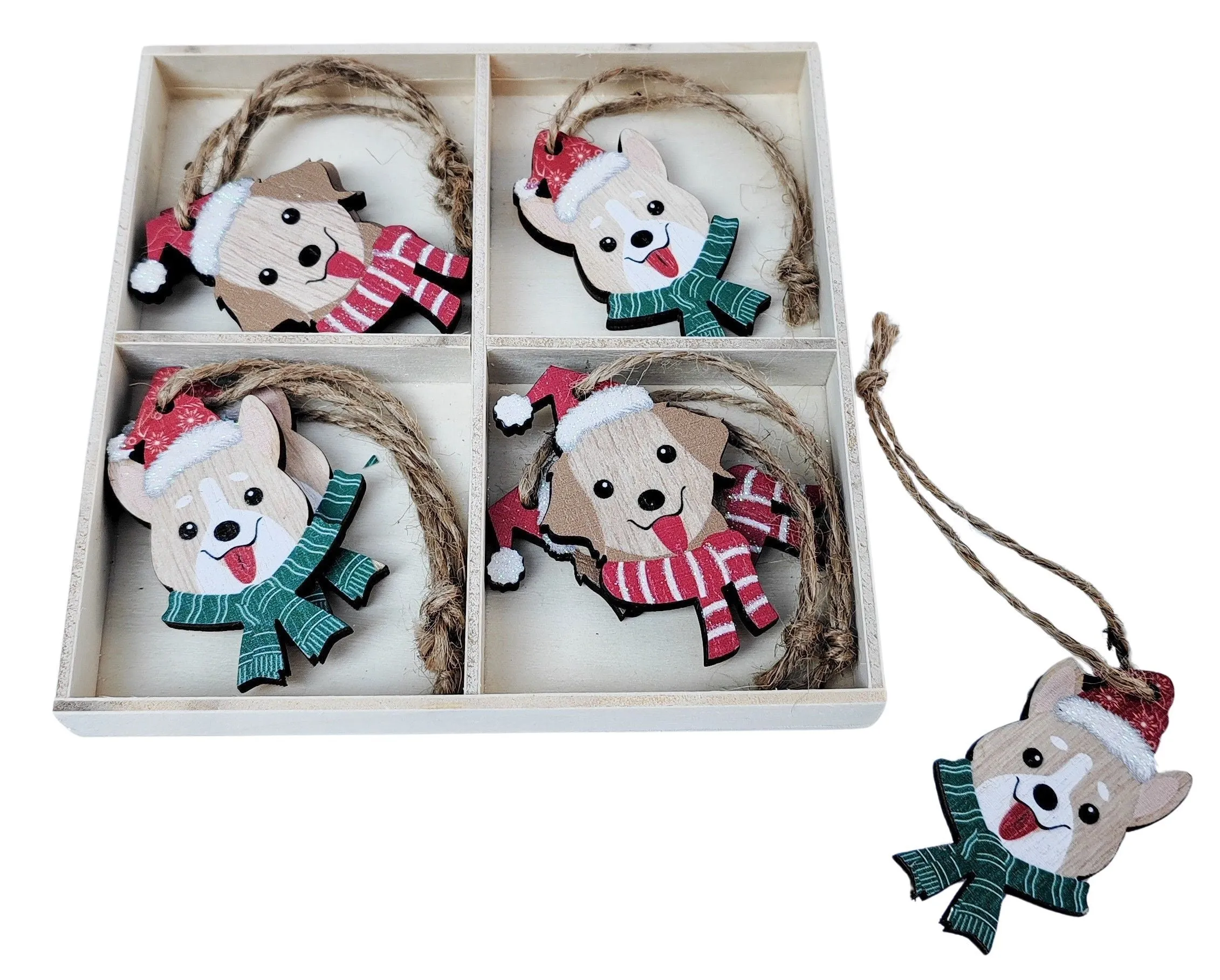 Gift Tags Christmas Dogs 15cm