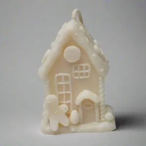 Gingerbread house Soy Wax Scented Candle | Christmas Home Decoration