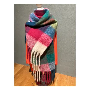 Heavy Bright Multi Color Scarf