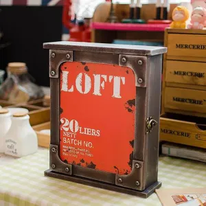 Loft Key Box - Red