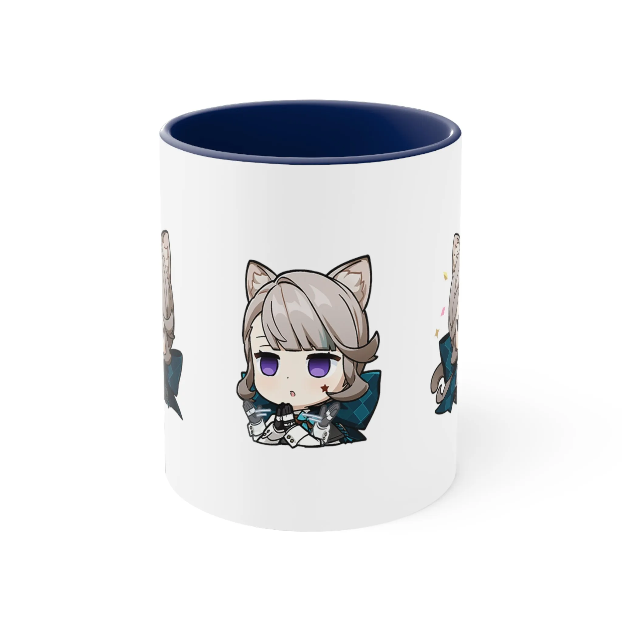 Lynette Genshin Impact Accent Coffee Mug, 11oz Cups Mugs Cup Gift For Gamer Gifts Game Anime Fanart Fan Birthday Valentine's Christmas