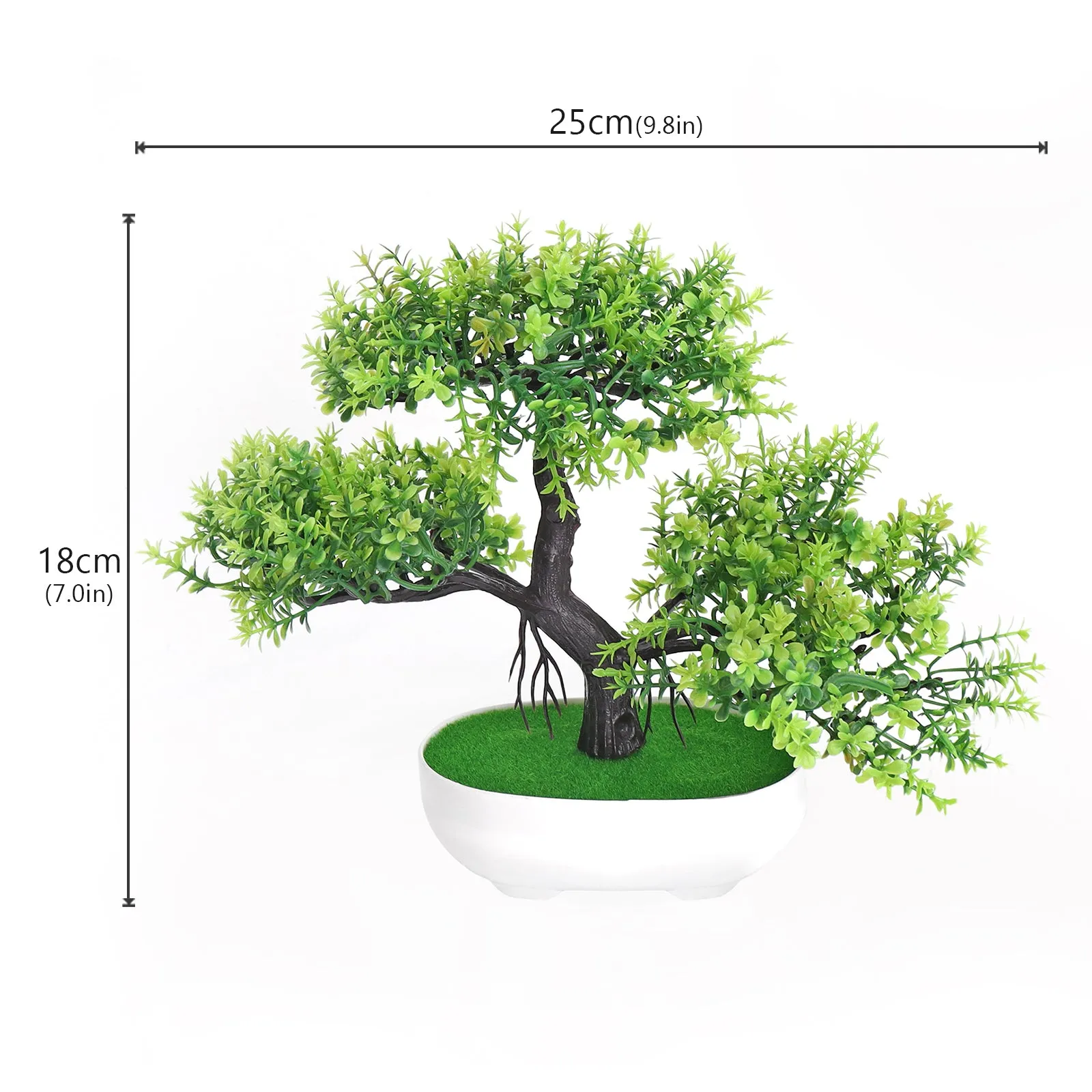 Mini Artificial Plant Bonsai Small Simulated Tree Pot Plants Fake Flowers Office Table Potted Ornaments Home Garden Decor