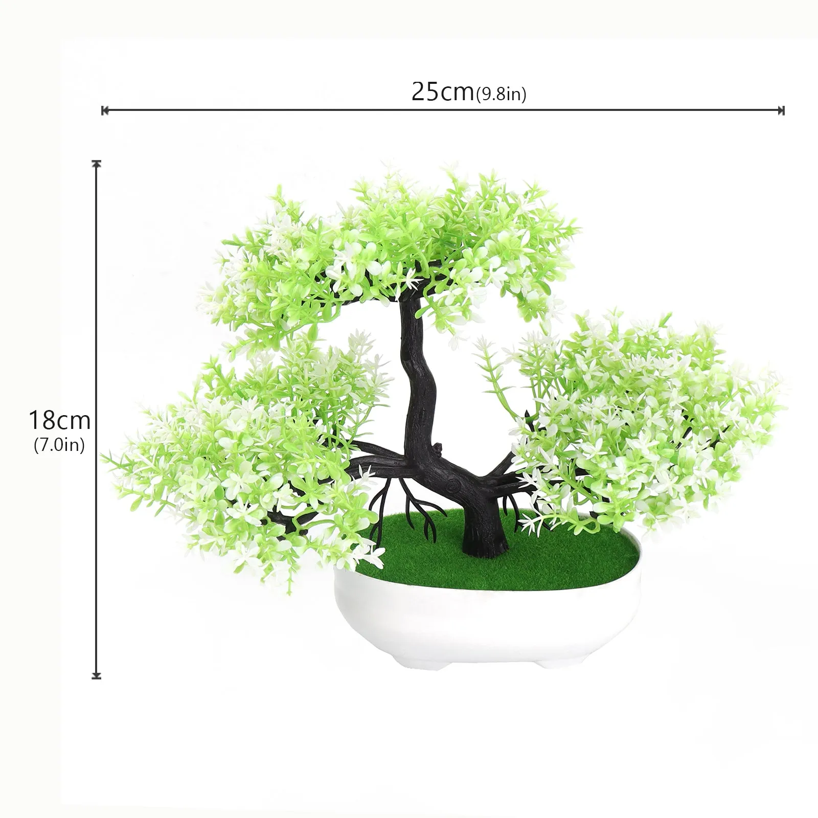 Mini Artificial Plant Bonsai Small Simulated Tree Pot Plants Fake Flowers Office Table Potted Ornaments Home Garden Decor