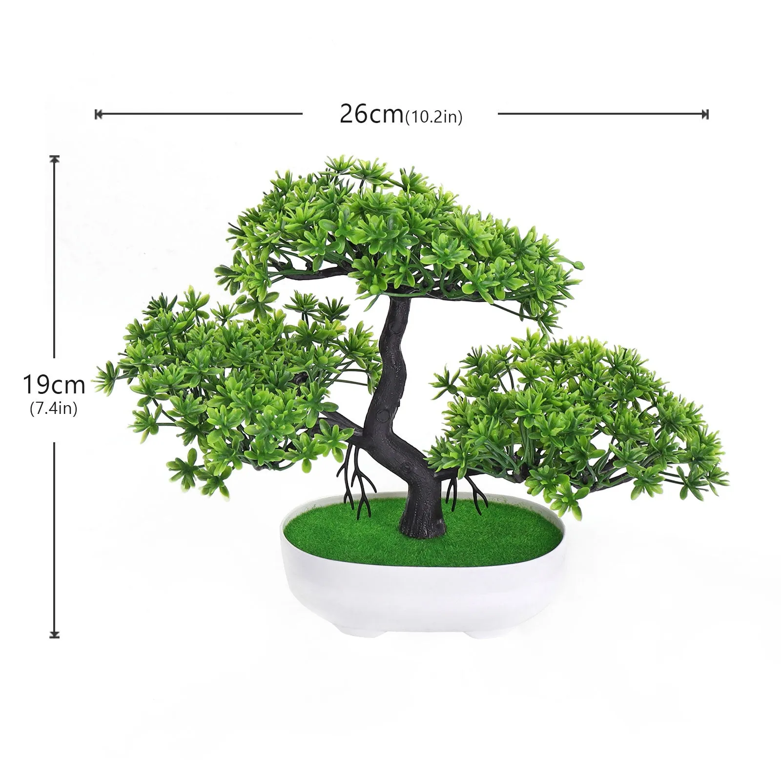 Mini Artificial Plant Bonsai Small Simulated Tree Pot Plants Fake Flowers Office Table Potted Ornaments Home Garden Decor