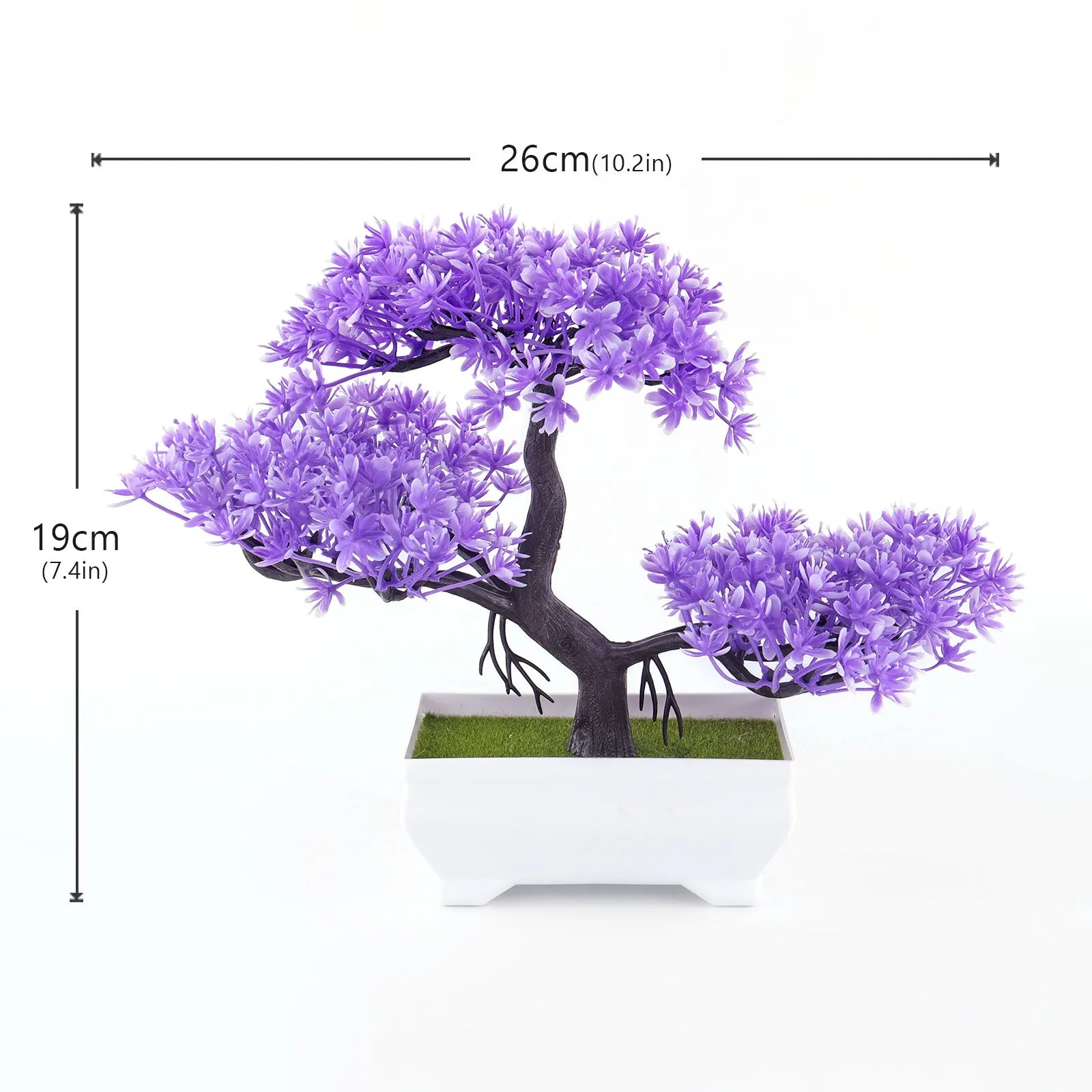 Mini Artificial Plant Bonsai Small Simulated Tree Pot Plants Fake Flowers Office Table Potted Ornaments Home Garden Decor