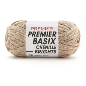 Premier Basix Chenille Brights Yarn - Sand