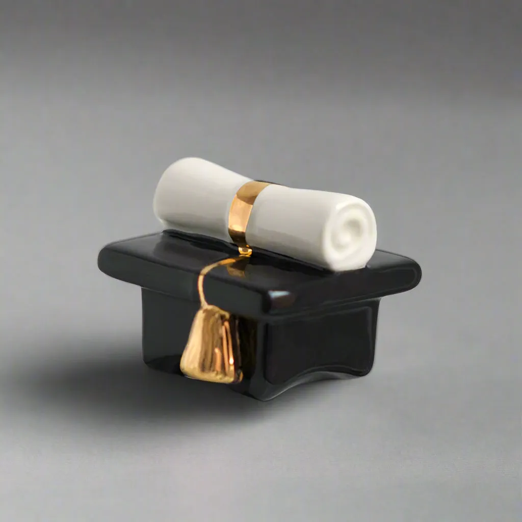 Top of The Class Graduation Cap Mini by Nora Fleming