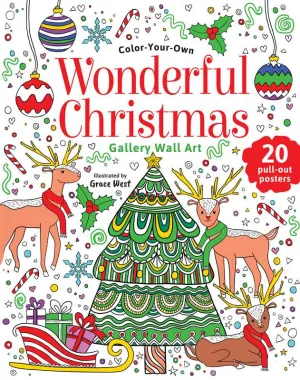 Wonderful Christmas: Coloring Book by: Paperback; 40 pages / English